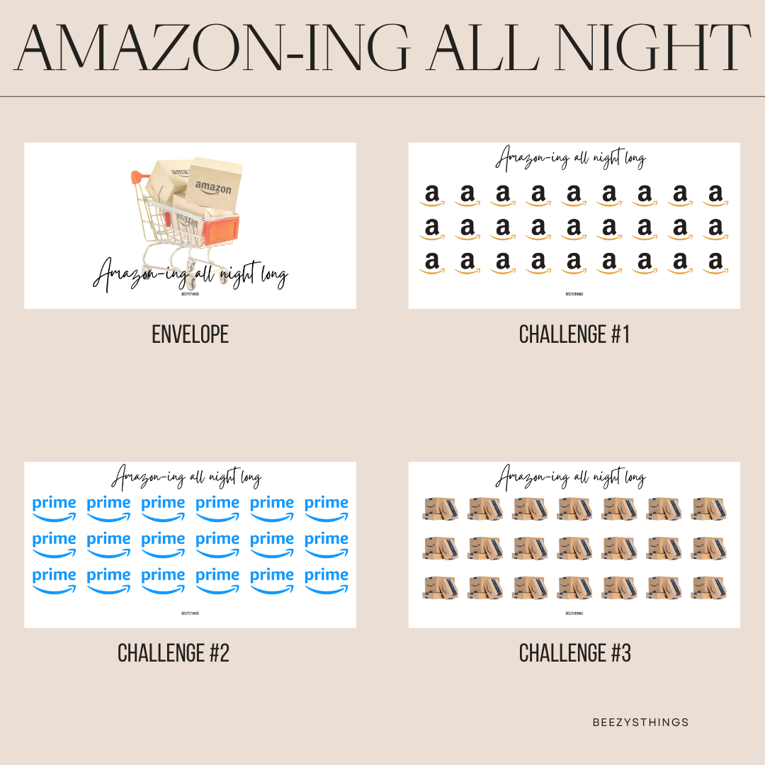 Amazon-ing All Night Long Savings Challenge Collection | Online Shopping Budget Challenge