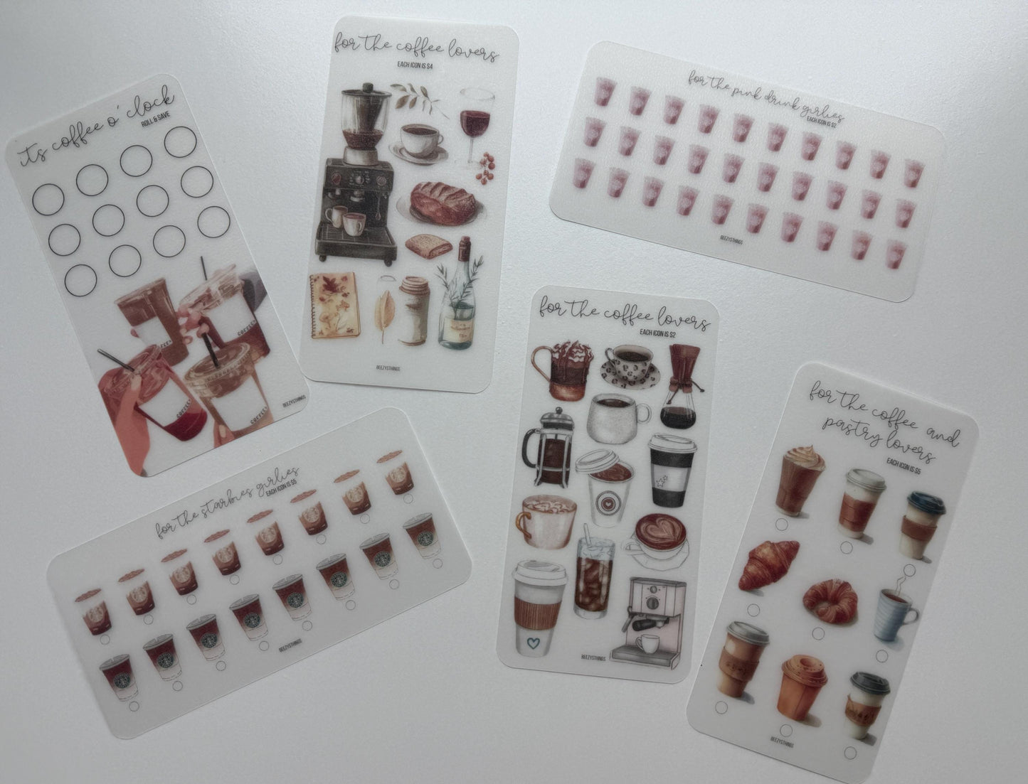 For the Coffee Lovers - Matte Vellum or Glossy Card Stock