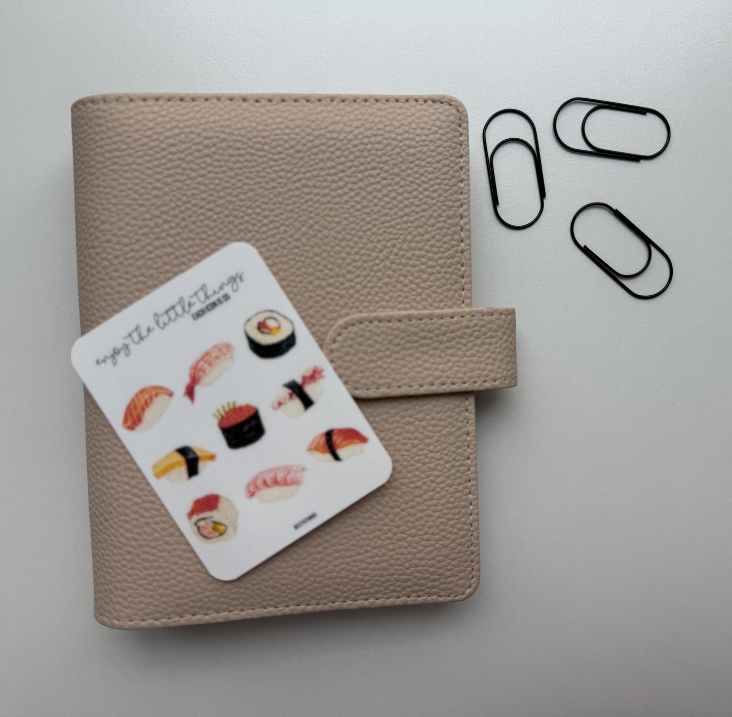 Jumbo Aesthetic Paper Clips - Gold or Black Set of 10