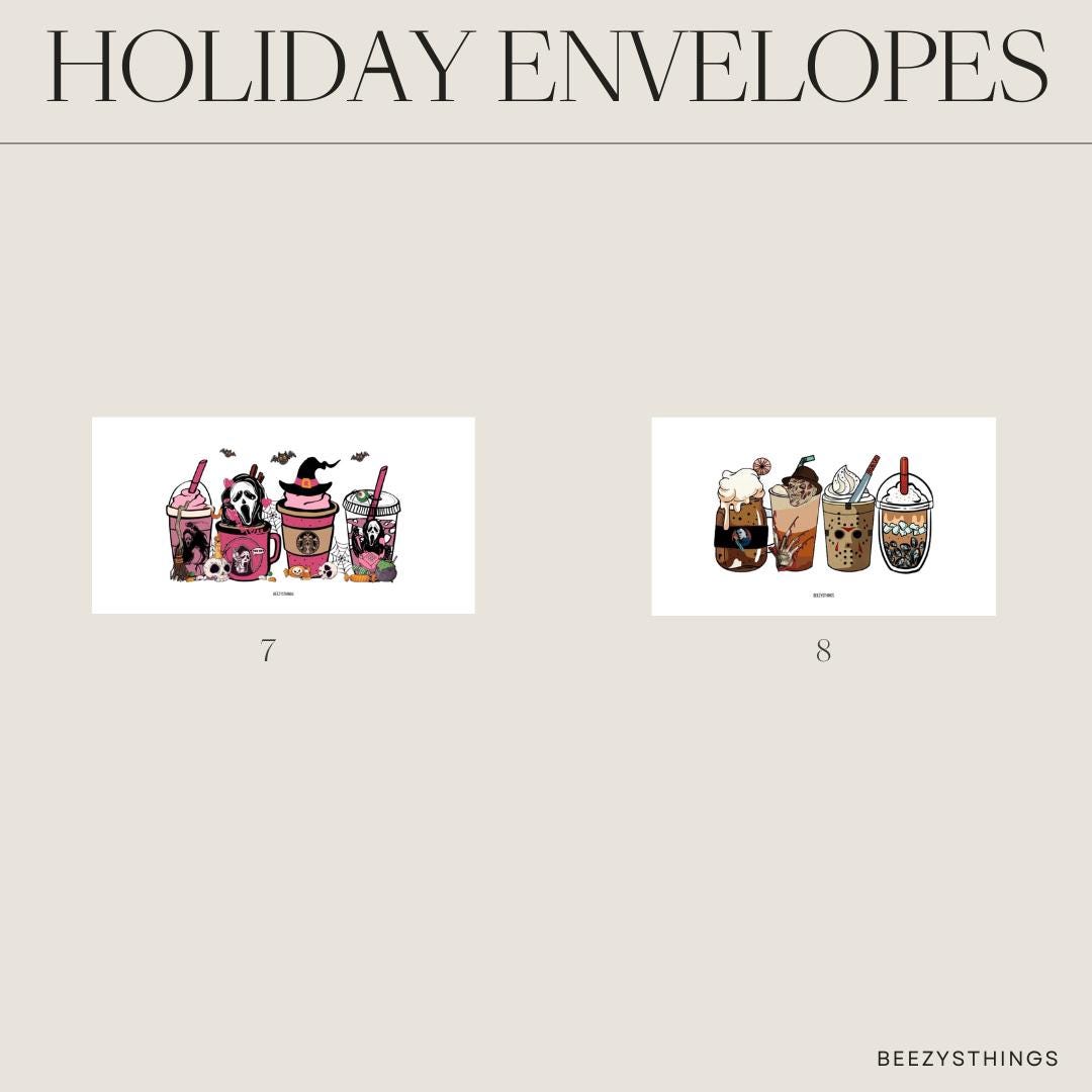 Holiday Envelopes - Halloween