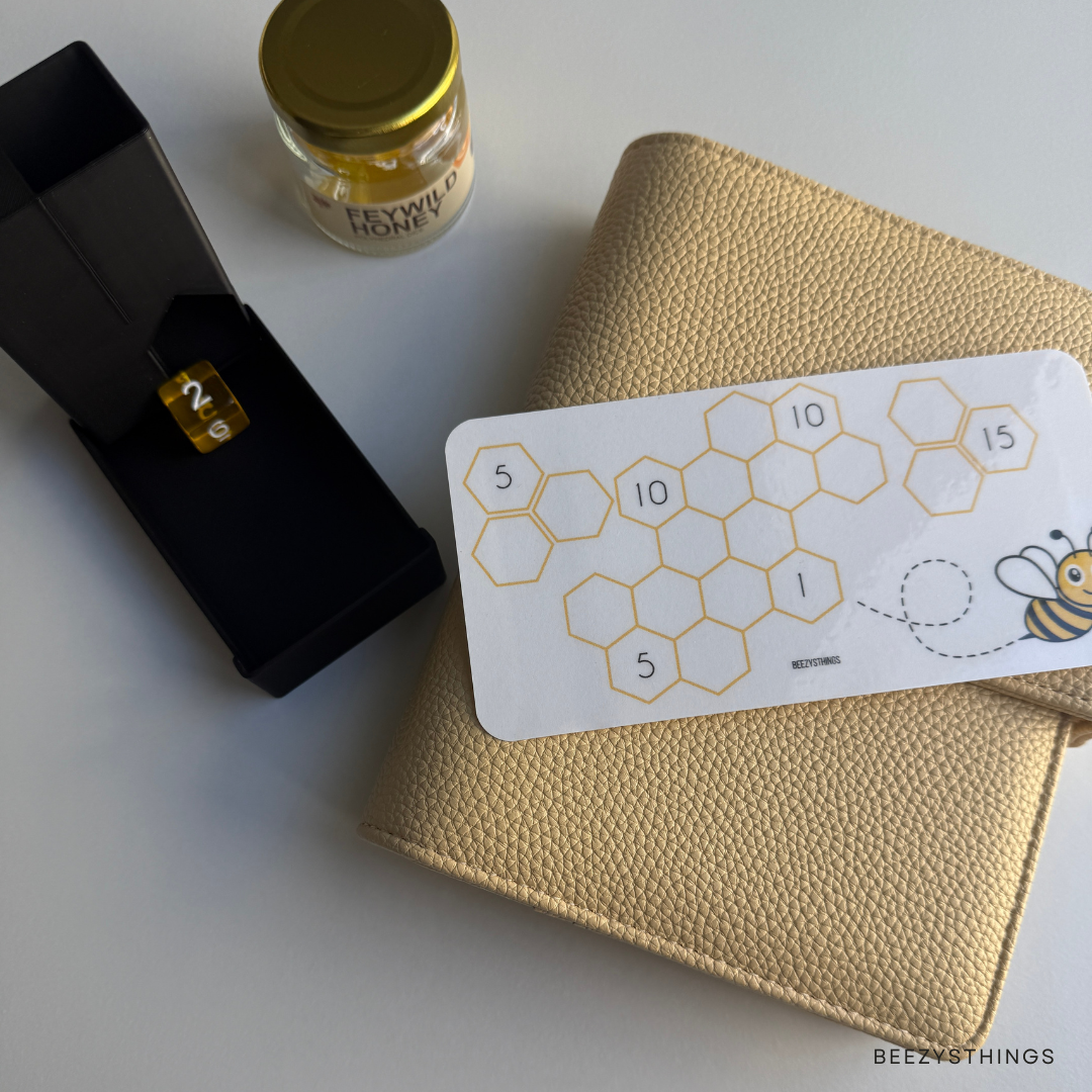 Busy Bee Savings Challenge | Bee Budget Challenge | Cash Stuffing Savings Tracker | A6 Laminated Savings Challenge