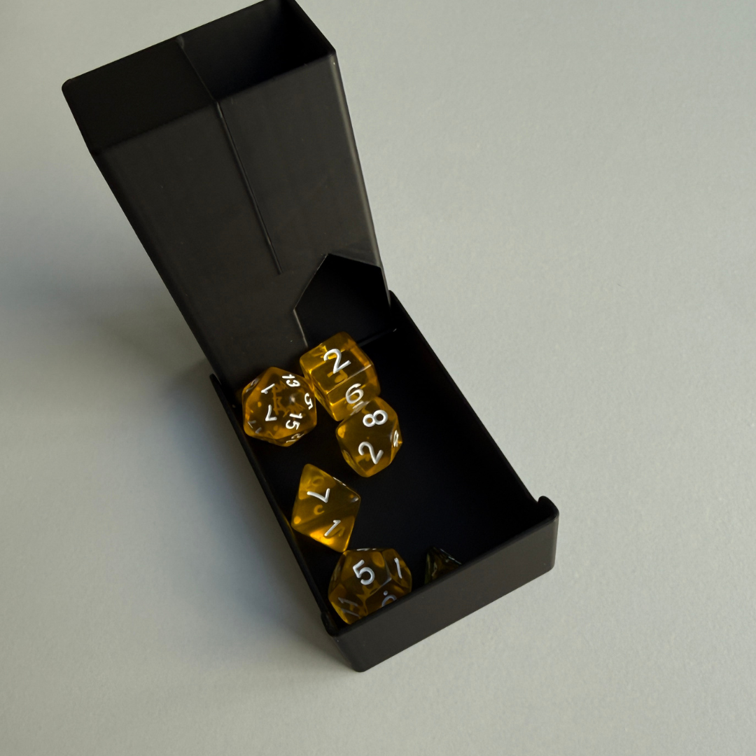 Collapsible Dice Tower | Portable Dice Roller for Cash Stuffing | 3D Printed Budget Accessory | Folding Dice Tower | Cash Budgeting Tool