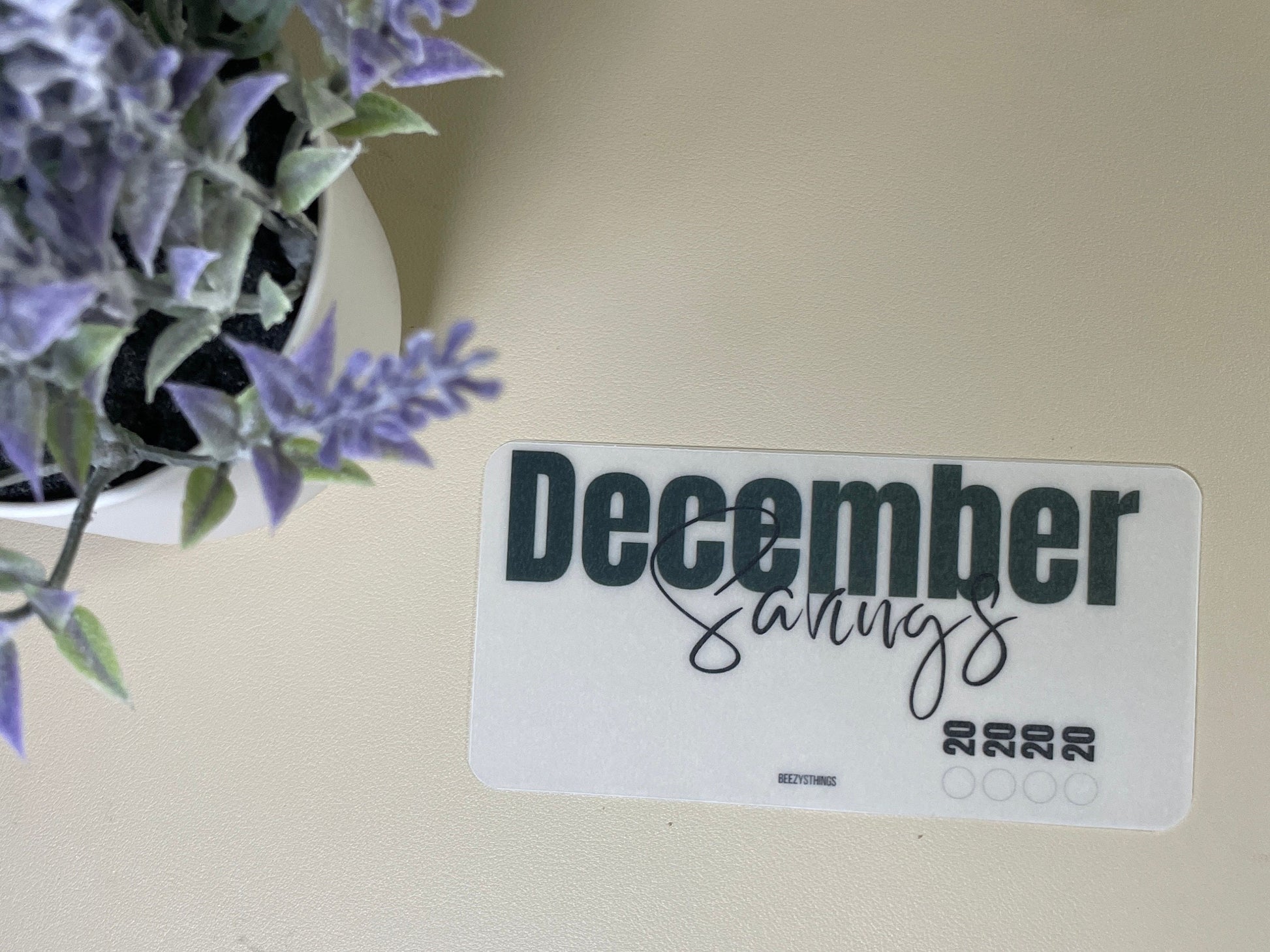 Inserts for the Monthly Savings Challenge  -  Deep Colors - Mid Range Denominations