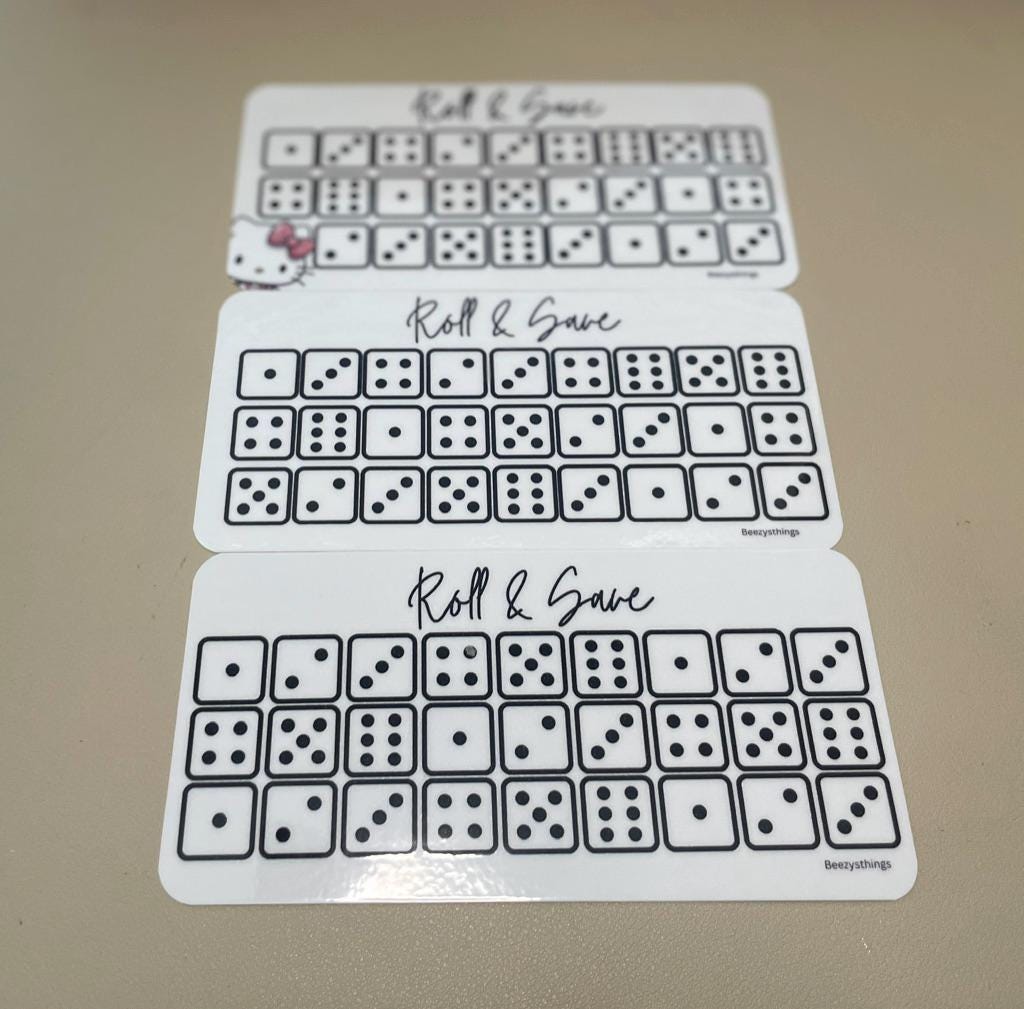 Roll & Save Savings Challenge