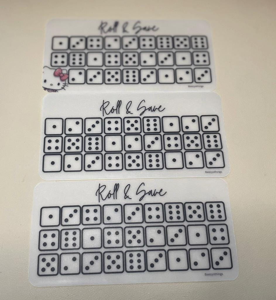 Roll & Save Savings Challenge