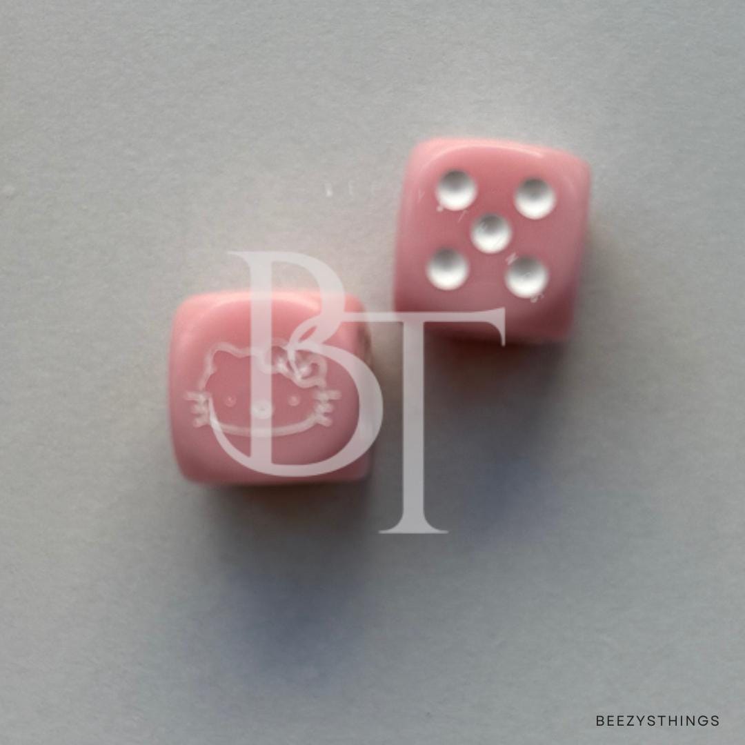 Set of 2 Kitty Dice