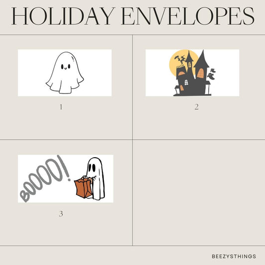 Halloween Matte Vellum Envelopes