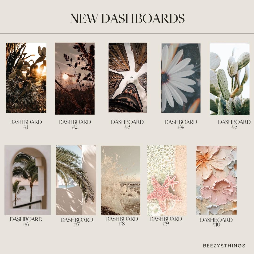 NEWWWW Dashboards - Personal Size