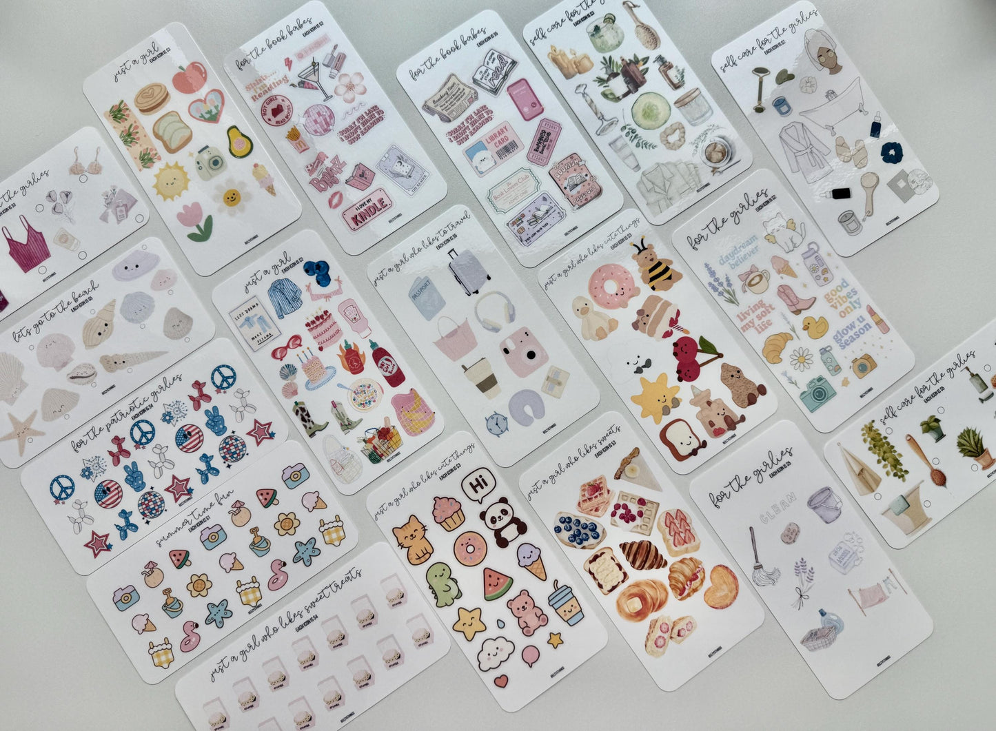 For the Girlies Savings Challenges Vol 2. - Matte Vellum or Glossy Card Stock