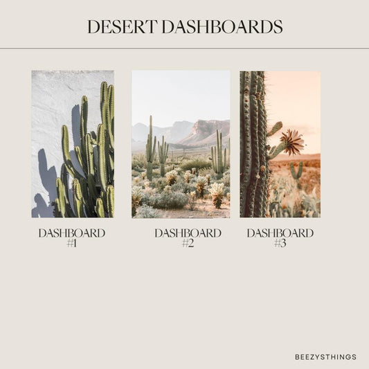 Desert Dashboards - Personal Size