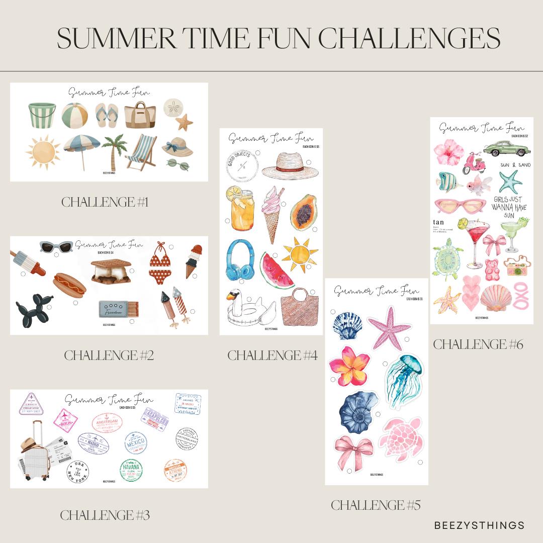 Summer Time Fun Challenges - Low Income