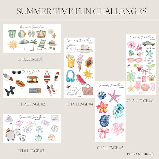 Summer Time Fun Challenges - Low Income