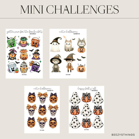 Halloween Mini Challenges