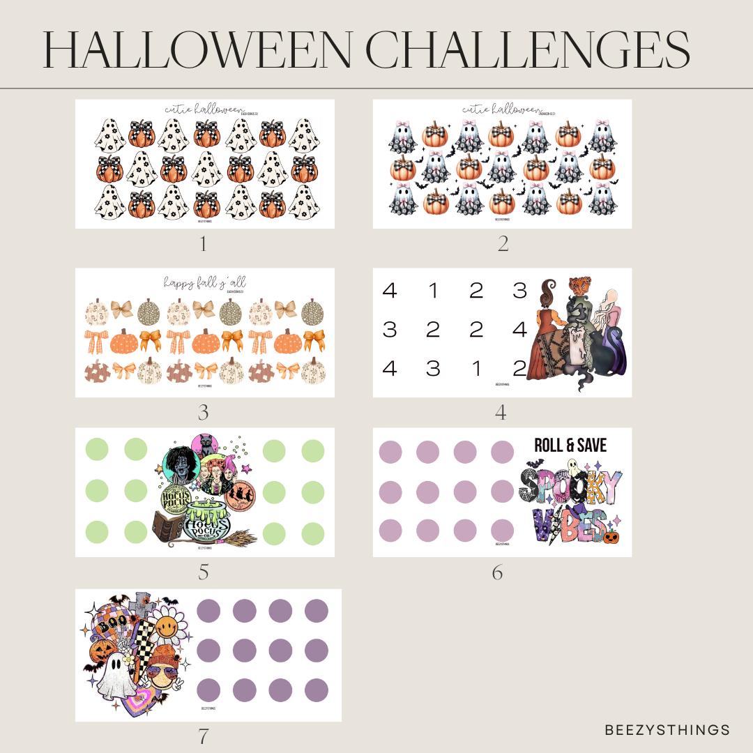 Halloween Savings Challenges