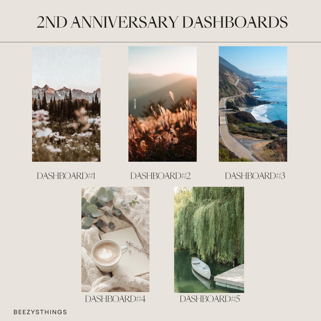 2nd Anniversary Dashboards - Personal Size