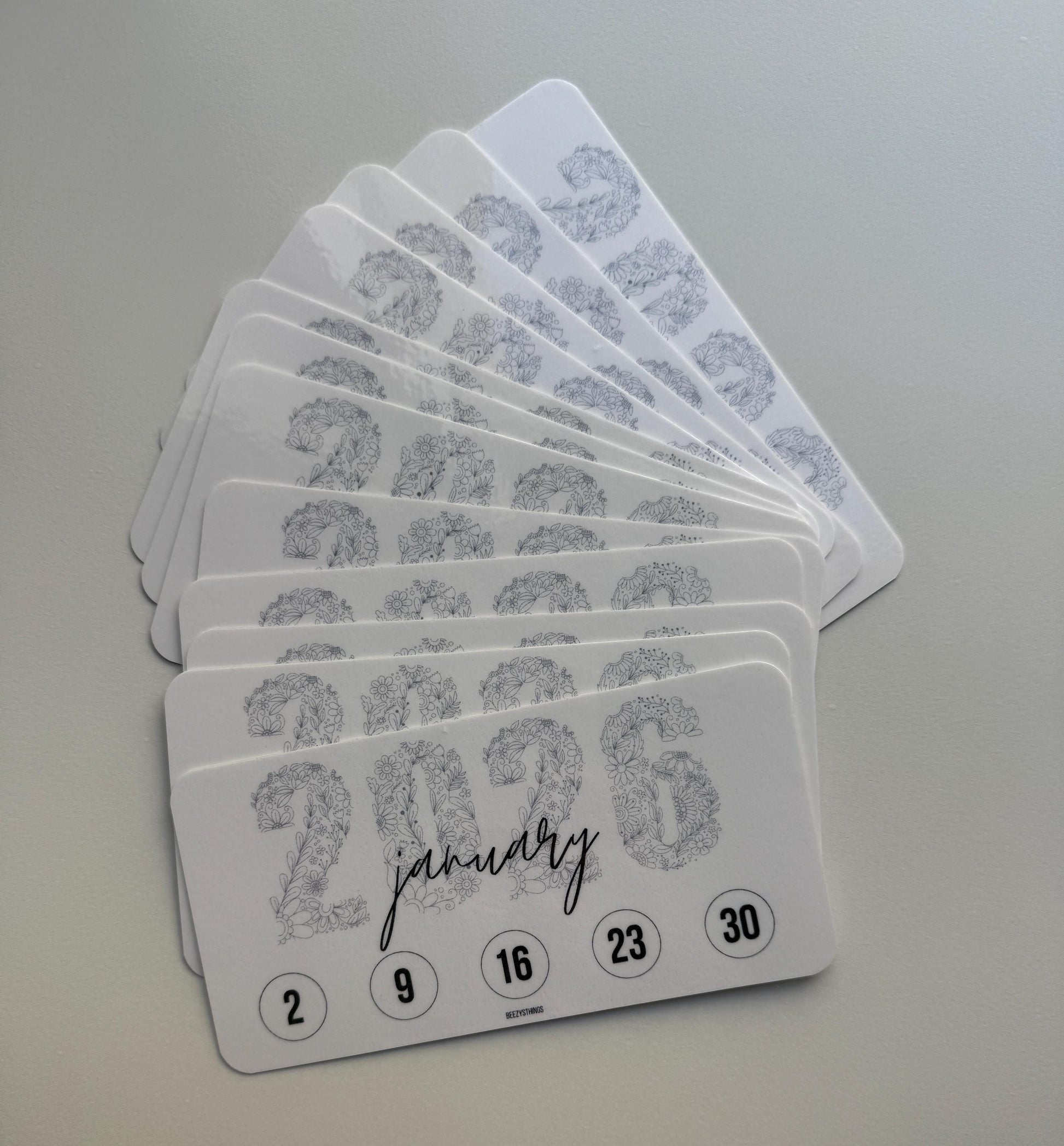 2026 52 Fridays - Matte Vellum or Glossy Inserts