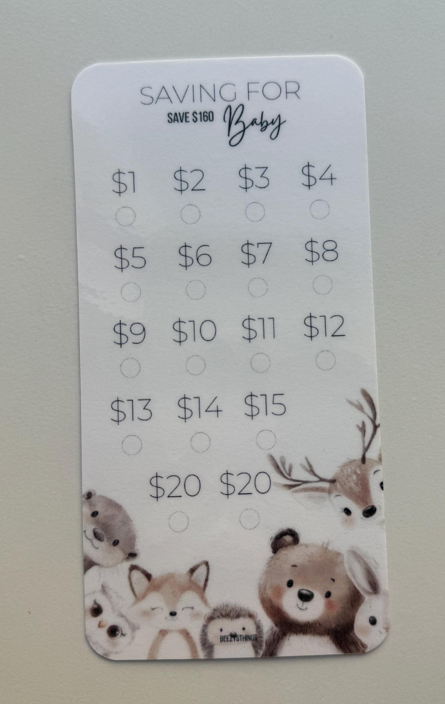 Saving for BABY Savings Challenge