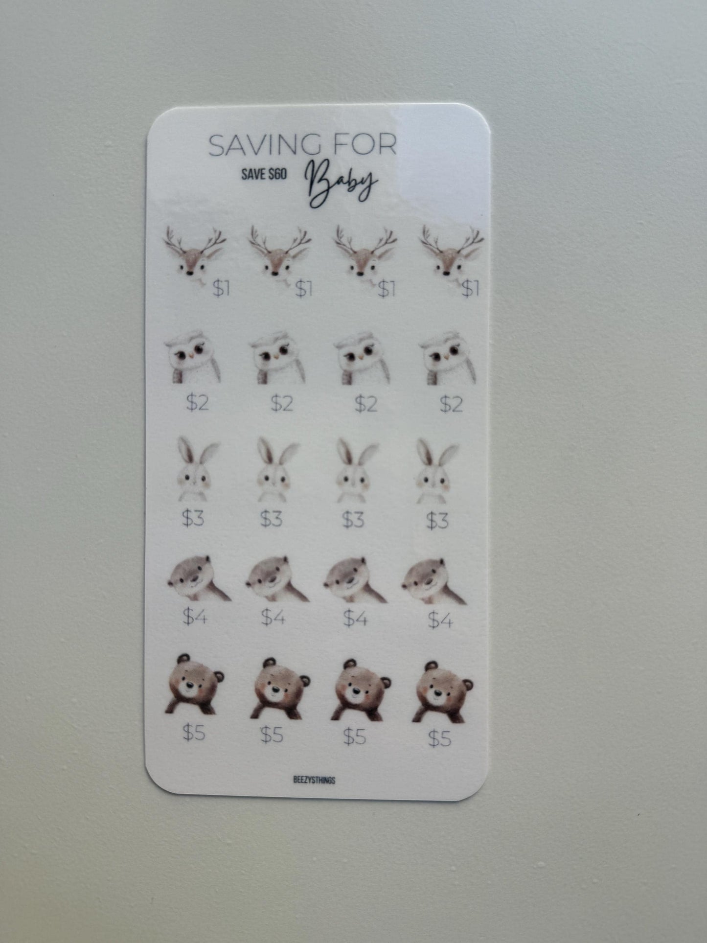 Saving for BABY Savings Challenge