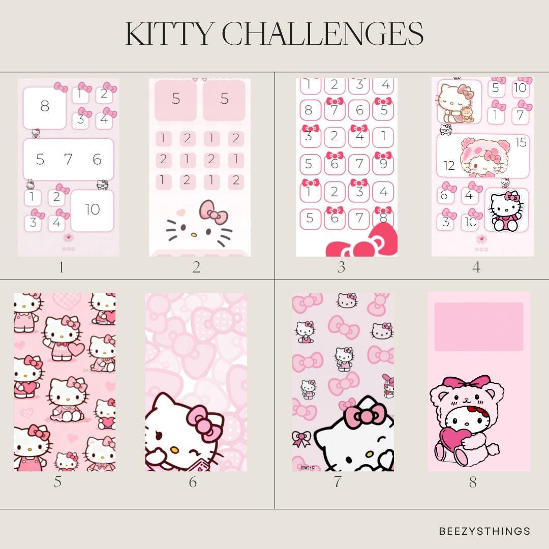 Kitty Budgeting Collection | Cash Stuffing Dashboards, Matte Vellum Envelopes & Savings Challenges