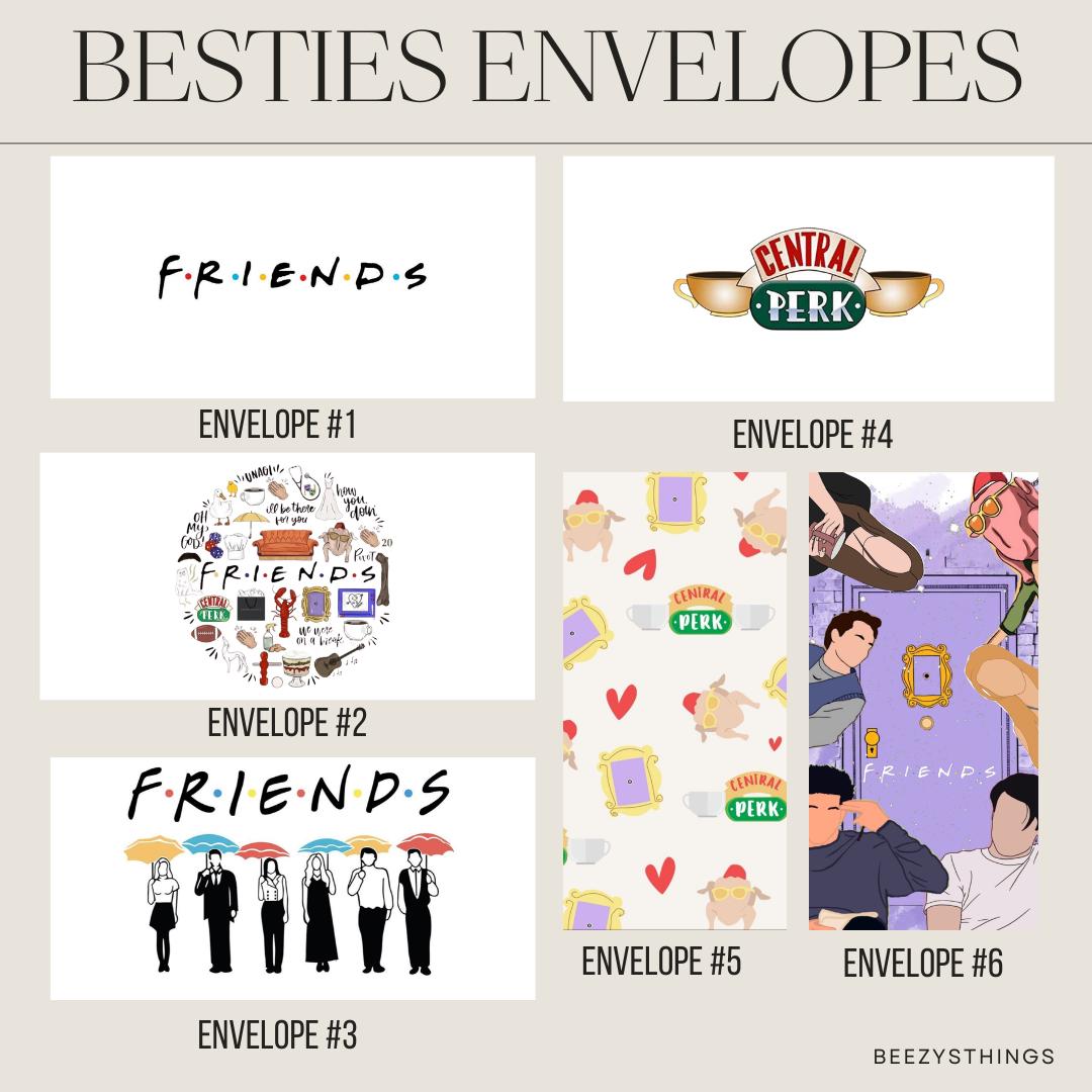 Besties Budgeting Bundle | Cash Stuffing Dashboards, Matte Vellum Envelopes, & Savings Challenges