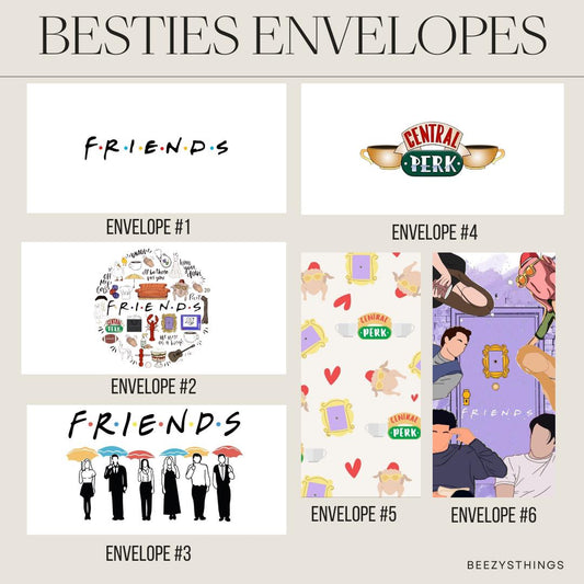 Besties Budgeting Bundle | Cash Stuffing Dashboards, Matte Vellum Envelopes, & Savings Challenges